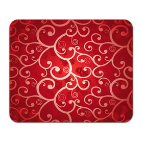 Коврик прямоугольный с принтом Background в Курске, натуральный каучук | размер 230 х 185 мм; запечатка лицевой стороны | hearts | red | romantic | valentine | прикольные | сердечки | фон