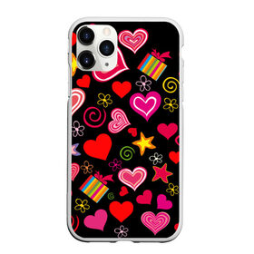 Чехол для iPhone 11 Pro Max матовый с принтом Любовь в Курске, Силикон |  | Тематика изображения на принте: love is | любовь | подарки | сердца