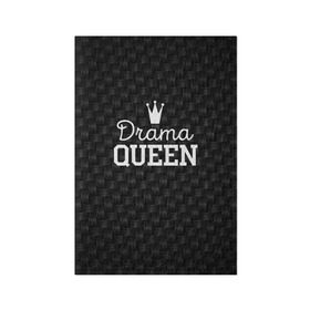 Обложка для паспорта матовая кожа с принтом Drama queen в Курске, натуральная матовая кожа | размер 19,3 х 13,7 см; прозрачные пластиковые крепления | drama | drama queen | hipster | queen | swag | свег | свэг | хипстер | хисптеры