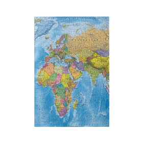Обложка для паспорта матовая кожа с принтом Карта в Курске, натуральная матовая кожа | размер 19,3 х 13,7 см; прозрачные пластиковые крепления | Тематика изображения на принте: map | world | глобус | мир | россия