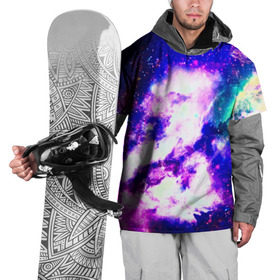 Накидка на куртку 3D с принтом Галактика в Курске, 100% полиэстер |  | new | вселенная | звезды | космос | новые | прикольные