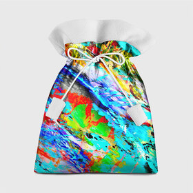 Подарочный 3D мешок с принтом Взрыв цветов в Курске, 100% полиэстер | Размер: 29*39 см | Тематика изображения на принте: 