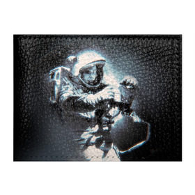 Обложка для студенческого билета с принтом Гагарин 5 в Курске, натуральная кожа | Размер: 11*8 см; Печать на всей внешней стороне | Тематика изображения на принте: 12 апреля | гагарин | день космонавтики | космонавт | космонавтика | космос | юра | юрий
