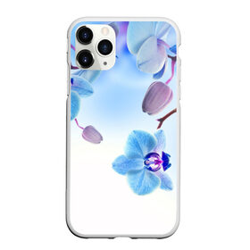 Чехол для iPhone 11 Pro матовый с принтом Голубая орхидея в Курске, Силикон |  | Тематика изображения на принте: голубая орхидея | красота | орхидеи | природа | цветок | цветочек | цветы