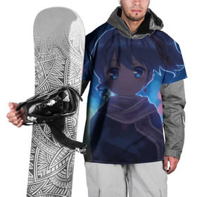 Накидка на куртку 3D с принтом NightCore в Курске, 100% полиэстер |  | Тематика изображения на принте: anime | девочка