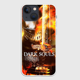 Чехол для iPhone 13 mini с принтом Dark Souls 1 в Курске,  |  | Тематика изображения на принте: dark souls