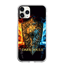 Чехол для iPhone 11 Pro матовый с принтом Dark Souls 11 в Курске, Силикон |  | dark souls | praise the sun | you died | дарк соулс