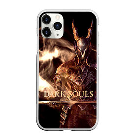 Чехол для iPhone 11 Pro матовый с принтом Dark Souls 16 в Курске, Силикон |  | dark souls | praise the sun | you died | дарк соулс