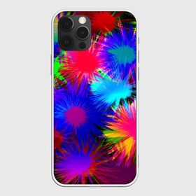 Чехол для iPhone 12 Pro Max с принтом Взрывы красок в Курске, Силикон |  | Тематика изображения на принте: краска | красный | текстуры