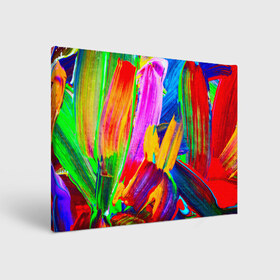 Холст прямоугольный с принтом абстракция красок в Курске, 100% ПВХ |  | абстракция | краска | цветные
