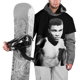 Накидка на куртку 3D с принтом Muhammad ali 2 в Курске, 100% полиэстер |  | Тематика изображения на принте: ali | boxing |  muhammad ali | али | бокс | боксер | мухамад. мухаммад | мухамед али | мухаммед | мухаммед али