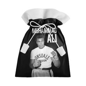 Подарочный 3D мешок с принтом Muhammad Ali в Курске, 100% полиэстер | Размер: 29*39 см | ali | boxing | muhammad ali |   |  muhammad |  бокс | али | боксер | мухамад. мухаммад | мухаммед | мухаммед али