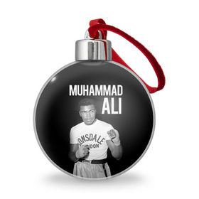 Ёлочный шар с принтом Muhammad Ali в Курске, Пластик | Диаметр: 77 мм | ali | boxing | muhammad ali |   |  muhammad |  бокс | али | боксер | мухамад. мухаммад | мухаммед | мухаммед али