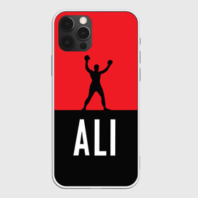 Чехол для iPhone 12 Pro с принтом Muhammad Ali 3 в Курске, силикон | область печати: задняя сторона чехла, без боковых панелей | ali | boxing |  muhammad |  muhammad ali | али | бокс | боксер | мухамад. мухаммад | мухамед али | мухаммед | мухаммед али