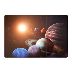 Магнитный плакат 3Х2 с принтом Планеты солнечной системы в Курске, Полимерный материал с магнитным слоем | 6 деталей размером 9*9 см | венера | звезды | земля | космос | марс | меркурий | сатурн | солнце | уран | юпитер