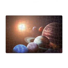 Пазл магнитный 126 элементов с принтом Планеты солнечной системы в Курске, полимерный материал с магнитным слоем | 126 деталей, размер изделия —  180*270 мм | венера | звезды | земля | космос | марс | меркурий | сатурн | солнце | уран | юпитер