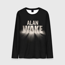 Мужской лонгслив 3D с принтом Alan Wake в Курске, 100% полиэстер | длинные рукава, круглый вырез горловины, полуприлегающий силуэт | Тематика изображения на принте: alan | wake | алан уэйк | игра