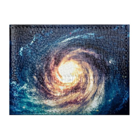 Обложка для студенческого билета с принтом Млечный путь в Курске, натуральная кожа | Размер: 11*8 см; Печать на всей внешней стороне | вселенная | галактика | звезды | планеты | туманность