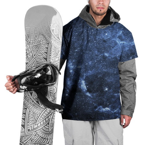 Накидка на куртку 3D с принтом Безмолвный космос в Курске, 100% полиэстер |  | вселенная | галактика | звёзды | камета | космос | метеориты | метеоры | млечный путь | орбита | планеты | солнечная система