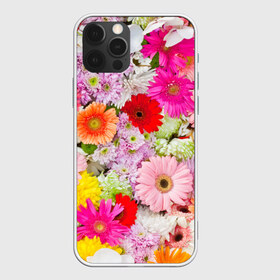 Чехол для iPhone 12 Pro Max с принтом Обилие цветов в Курске, Силикон |  | Тематика изображения на принте: 8 марта | букет | георгина | изобилие | красота | куст | лето | обилие | петунья | подснежник | полевые | разные цветы | роза | ромашка | тюльпан | хризантема | цветочек | цветы