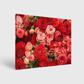 Холст прямоугольный с принтом Шикарный букет в Курске, 100% ПВХ |  | 8 марта | блеск | гвоздики | красный | красота | невероятный | огромный букет | пёстрый | праздник | розы | роскошный | цветы | шикарный