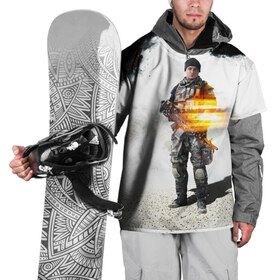 Накидка на куртку 3D с принтом Battlefield 4 Soldier в Курске, 100% полиэстер |  | Тематика изображения на принте: art | battlefield