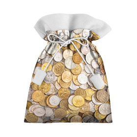 Подарочный 3D мешок с принтом Российские монетки в Курске, 100% полиэстер | Размер: 29*39 см | money | валюта | деньги | копейка | лавэ | мелочёвка | мелочь | монетки | монеты | россия | рубль | филки