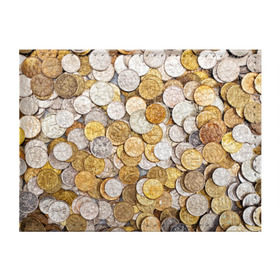 Обложка для студенческого билета с принтом Российские монетки в Курске, натуральная кожа | Размер: 11*8 см; Печать на всей внешней стороне | Тематика изображения на принте: money | валюта | деньги | копейка | лавэ | мелочёвка | мелочь | монетки | монеты | россия | рубль | филки