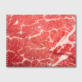 Альбом для рисования с принтом Кусок мяса в Курске, 100% бумага
 | матовая бумага, плотность 200 мг. | Тематика изображения на принте: баранина | бекон | белок | говядина | еда | жилы | кровь | кусок | мощь | мышцы | мясо | нарезка | отбивная | пища | протеин | свинина | сила | телятина | туша | филе | хрящи