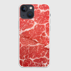 Чехол для iPhone 13 mini с принтом Кусок мяса в Курске,  |  | баранина | бекон | белок | говядина | еда | жилы | кровь | кусок | мощь | мышцы | мясо | нарезка | отбивная | пища | протеин | свинина | сила | телятина | туша | филе | хрящи