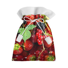 Подарочный 3D мешок с принтом Любимые ягоды в Курске, 100% полиэстер | Размер: 29*39 см | Тематика изображения на принте: вкусно | голубика | дача | деревня | ежевика | зелень | клубника | малина | огород | полезно | сад | смородина | сок | фрукты | черника | шиповник | ягоды
