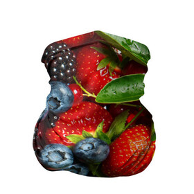Бандана-труба 3D с принтом Вкусные ягоды в Курске, 100% полиэстер, ткань с особыми свойствами — Activecool | плотность 150‒180 г/м2; хорошо тянется, но сохраняет форму | виноград | вкусно | голубика | дача | деревня | ежевика | клубника | малина | огород | полезно | рябина | сад | смородина | сок | фрукты | черника | ягоды