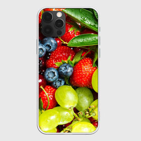 Чехол для iPhone 12 Pro Max с принтом Вкусные ягоды в Курске, Силикон |  | Тематика изображения на принте: виноград | вкусно | голубика | дача | деревня | ежевика | клубника | малина | огород | полезно | рябина | сад | смородина | сок | фрукты | черника | ягоды