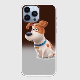 Чехол для iPhone 13 Pro Max с принтом Max в Курске,  |  | animal | dog | pets | the secret life of pets | домашние животные | животные | песик | собака | собачка | тайная жизнь домашних животных