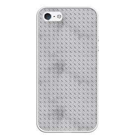 Чехол силиконовый для Телефон Apple iPhone 5/5S с принтом Металлический лист в Курске, Силикон | Область печати: задняя сторона чехла, без боковых панелей | лист | металл | пластина | текстура | узор