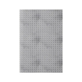 Обложка для паспорта матовая кожа с принтом Металлический лист в Курске, натуральная матовая кожа | размер 19,3 х 13,7 см; прозрачные пластиковые крепления | Тематика изображения на принте: лист | металл | пластина | текстура | узор