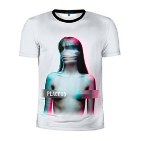 Мужская футболка 3D спортивная с принтом Placebo Meds в Курске, 100% полиэстер с улучшенными характеристиками | приталенный силуэт, круглая горловина, широкие плечи, сужается к линии бедра | Тематика изображения на принте: placebo | брайан молко | молко | плацебо | плейсибо | плэйсибо