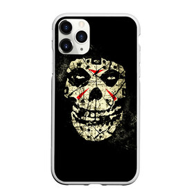 Чехол для iPhone 11 Pro матовый с принтом Череп в Курске, Силикон |  | misfits | skull | swag | группа | рок | сваг | свег | свэг | череп