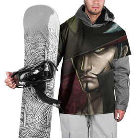 Накидка на куртку 3D с принтом Him в Курске, 100% полиэстер |  | anime | ван пис | луффи
