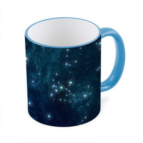 Кружка 3D с принтом Слияние галактик в Курске, керамика | ёмкость 330 мл | вселенная | галактика | звёзды | комета | космос | метеориты | метеоры | созвездия