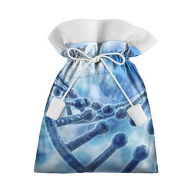 Подарочный 3D мешок с принтом Молекула ДНК в Курске, 100% полиэстер | Размер: 29*39 см | dna | биохимия | внешность | ген | генетика | днк | молекула | наследственность | спираль | способности | структура | характер | черты