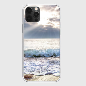Чехол для iPhone 12 Pro Max с принтом Закат в Курске, Силикон |  | море | небо | океан | пейзаж | солнце