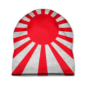 Шапка 3D с принтом Япония в Курске, 100% полиэстер | универсальный размер, печать по всей поверхности изделия | country | japan | государство | страна | флаг | флаги | япония