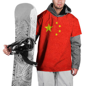 Накидка на куртку 3D с принтом Китай в Курске, 100% полиэстер |  | china | country | государство | китай | кнр | страна | флаг | флаги