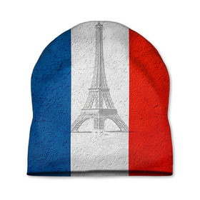 Шапка 3D с принтом Франция в Курске, 100% полиэстер | универсальный размер, печать по всей поверхности изделия | country | france | государство | страна | флаг | флаги | франция