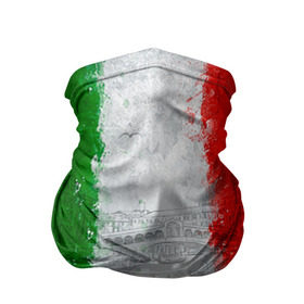 Бандана-труба 3D с принтом Италия в Курске, 100% полиэстер, ткань с особыми свойствами — Activecool | плотность 150‒180 г/м2; хорошо тянется, но сохраняет форму | country | italy | государство | италия | страна | флаг | флаги