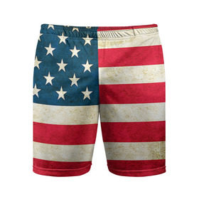 Мужские шорты 3D спортивные с принтом США в Курске,  |  | country | usa | америка | государство | соединённые штаты америки | страна | флаг | флаги | штаты