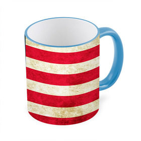 Кружка 3D с принтом США в Курске, керамика | ёмкость 330 мл | country | usa | америка | государство | соединённые штаты америки | страна | флаг | флаги | штаты
