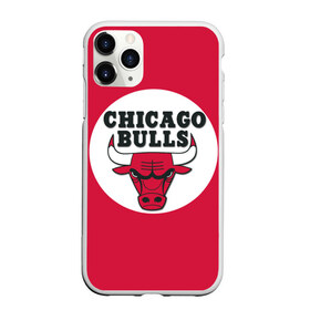 Чехол для iPhone 11 Pro матовый с принтом BULLS в Курске, Силикон |  | chicago bulls | чикаго буллс