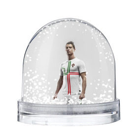 Снежный шар с принтом Роналдо в Курске, Пластик | Изображение внутри шара печатается на глянцевой фотобумаге с двух сторон | real | ronaldo | реал мадрид | роналдо | футбол